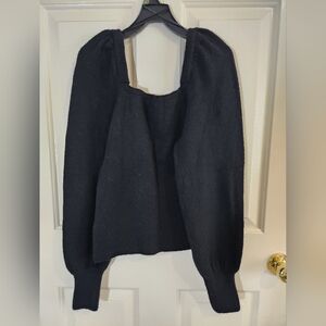H&M Black Knit Top